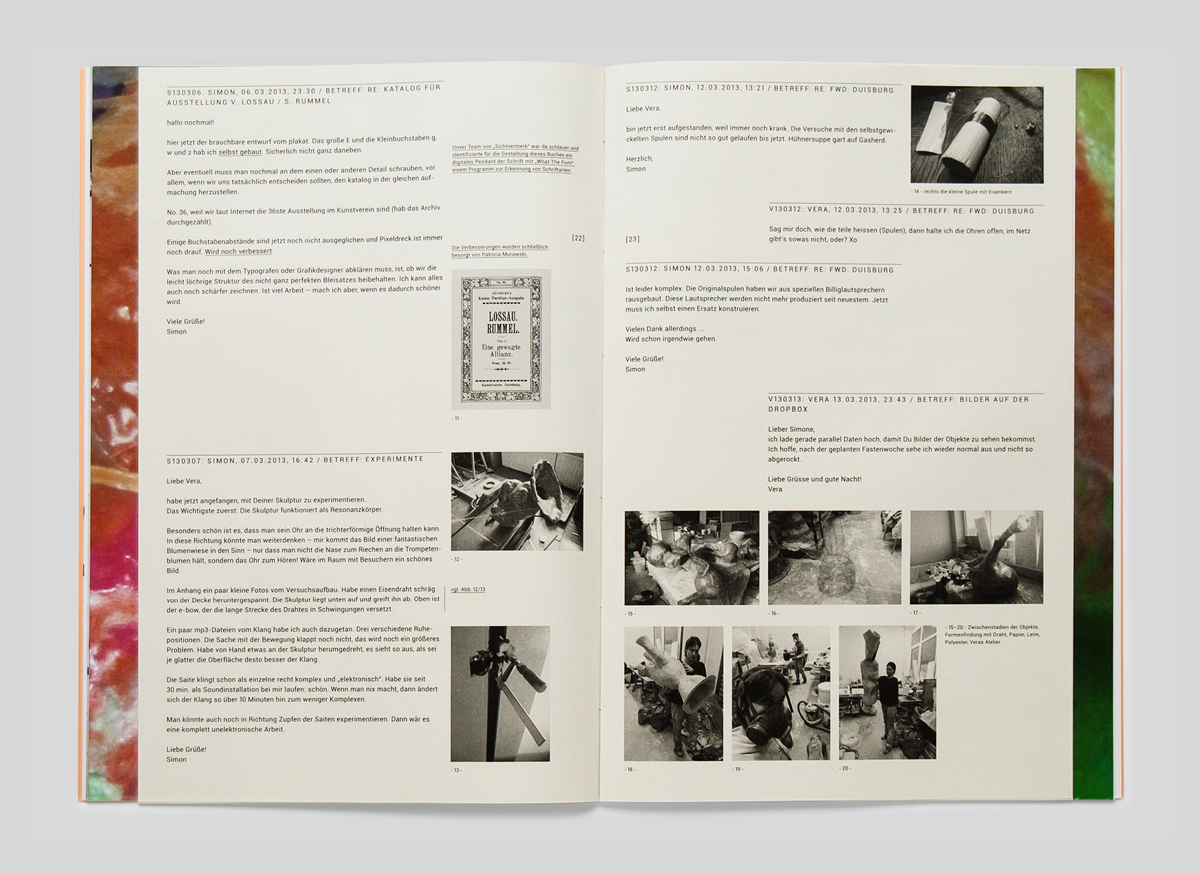 A photo of the catalogue 'The secret of Life'.
