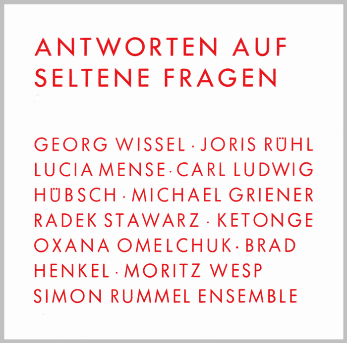 Cover of the Antworten CD